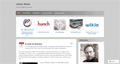 Desktop Screenshot of jimmywales.com